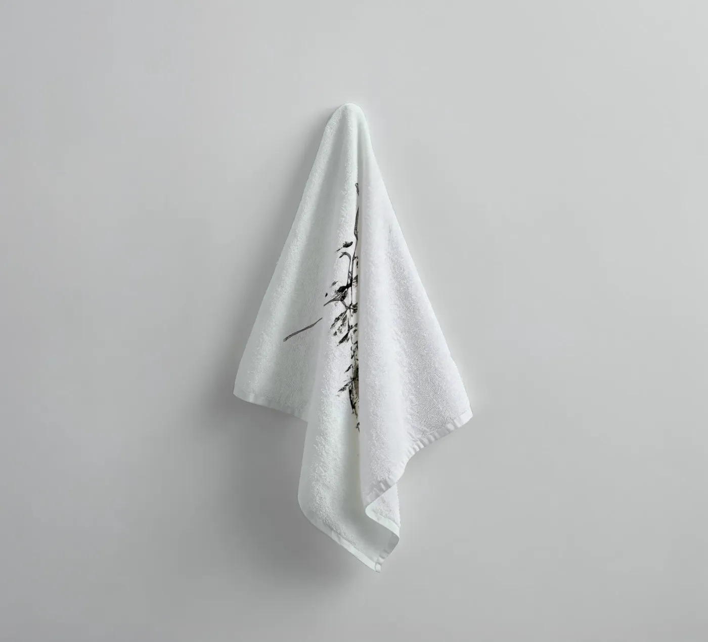 Y towel by Marina Guiu