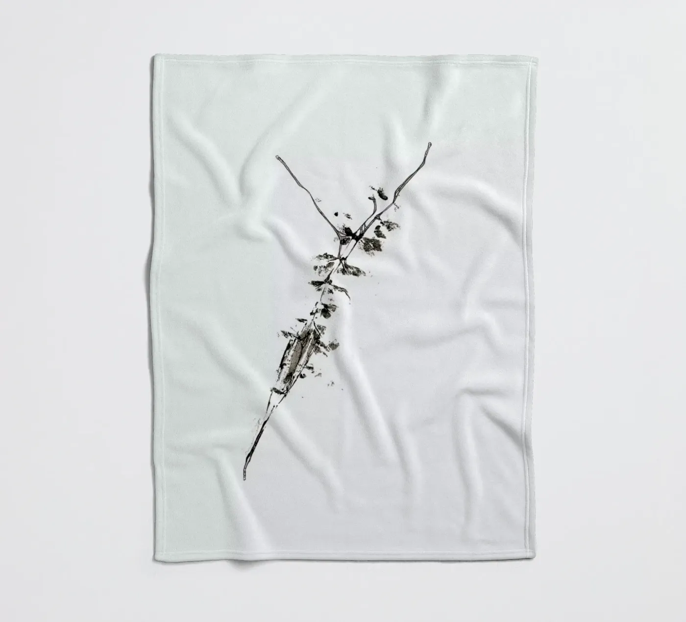 Y fleecedeken van Marina Guiu