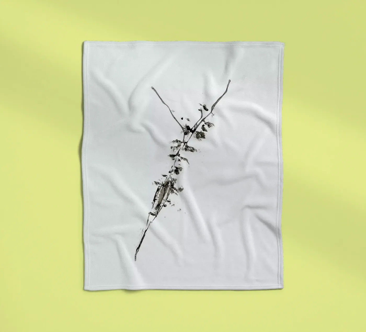 Y fleecedeken van Marina Guiu