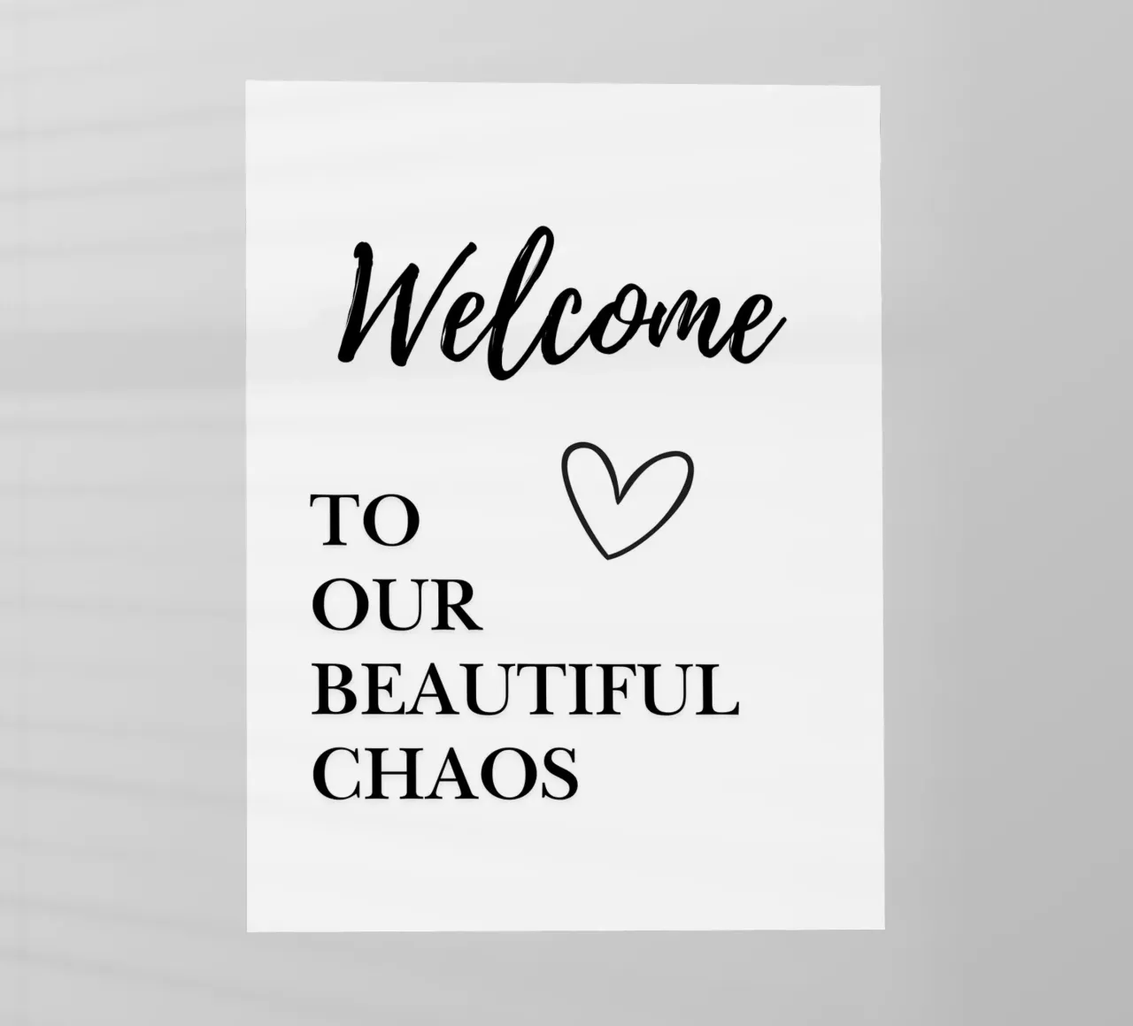 Welcome to our beautiful chaos pellicola backlit da NORDLICHT DESIGNS
