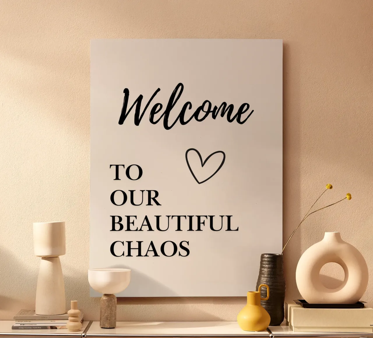 Welcome to our beautiful chaos alluminio dibond da NORDLICHT DESIGNS
