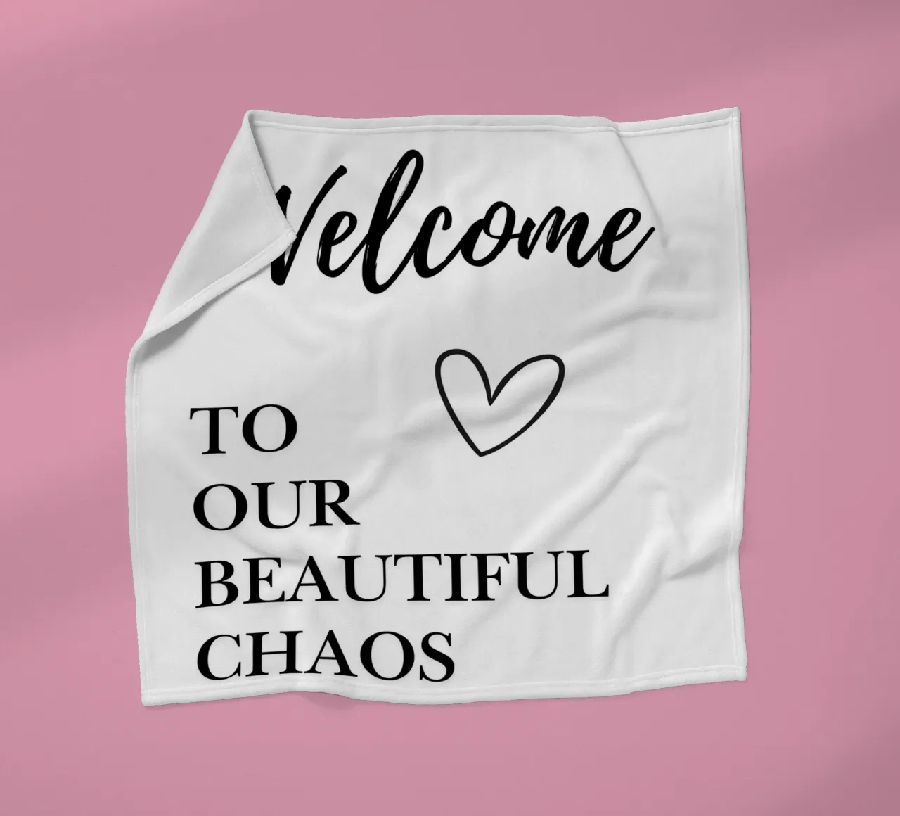 Welcome to our beautiful chaos coperta in pile da NORDLICHT DESIGNS