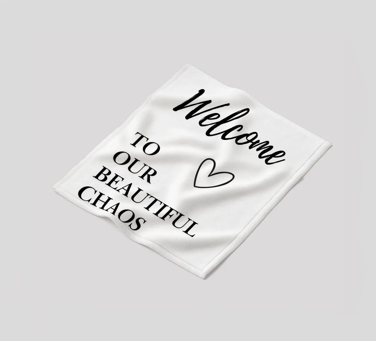 Welcome to our beautiful chaos coperta in pile da NORDLICHT DESIGNS