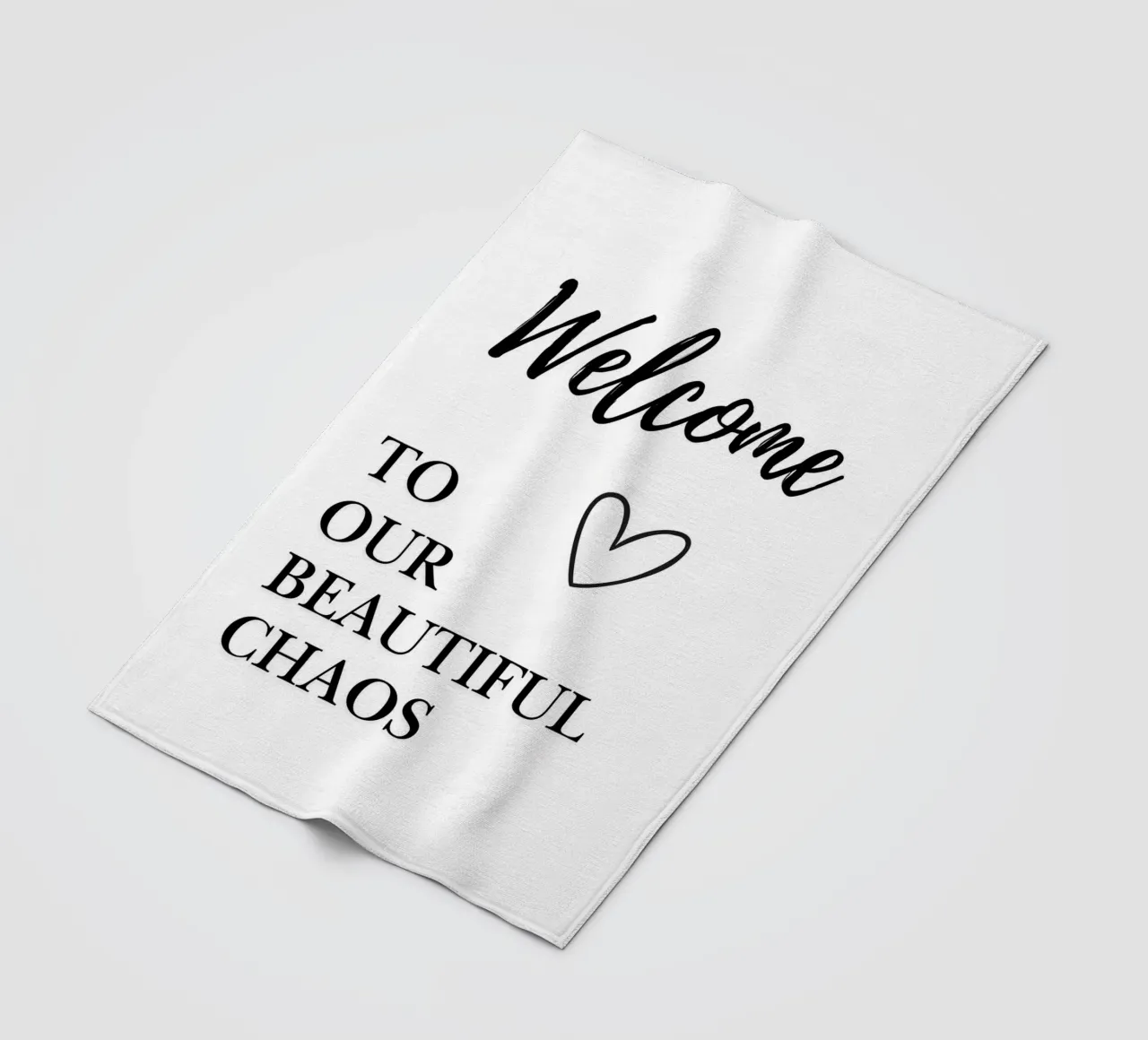Welcome to our beautiful chaos coperta in pile da NORDLICHT DESIGNS