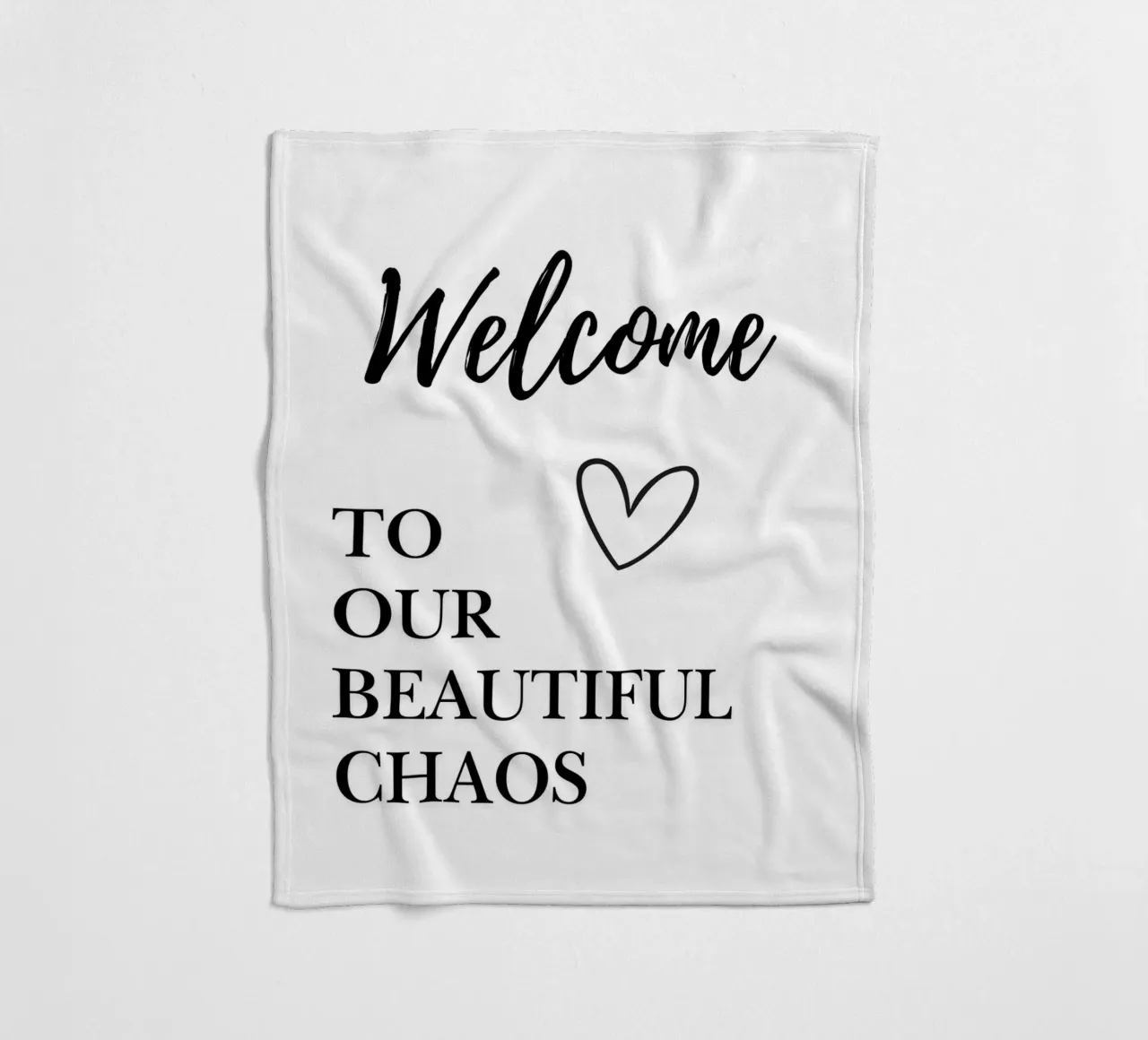 Welcome to our beautiful chaos coperta in pile da NORDLICHT DESIGNS