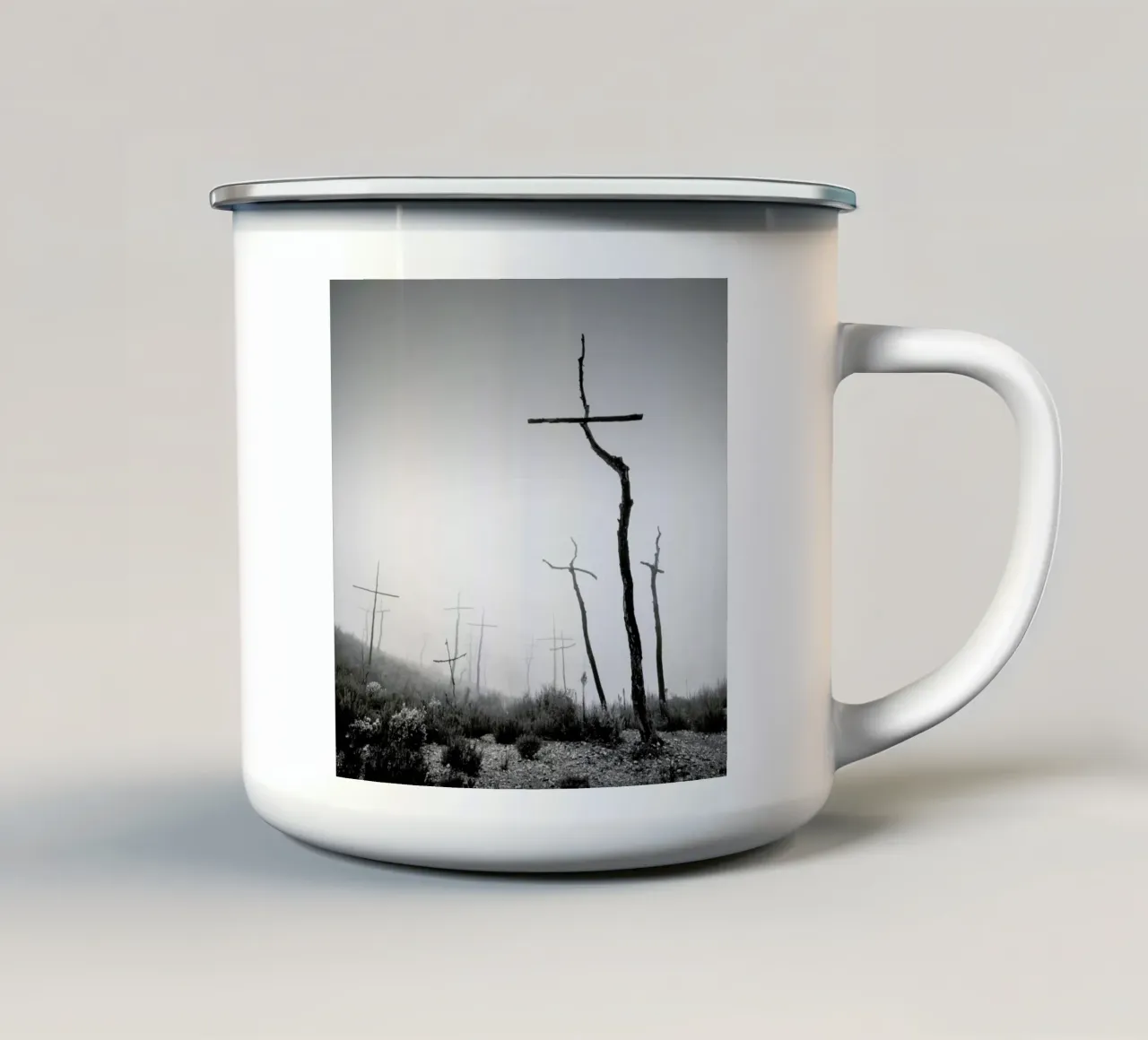 Forest of Crosses 5 tazza in smalto da Håggard Photography | Ronny Behnert