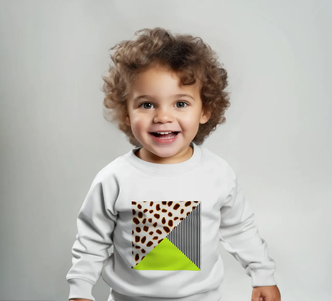 Cheetah Stripe  Neon felpa neonato da Vasare Nar