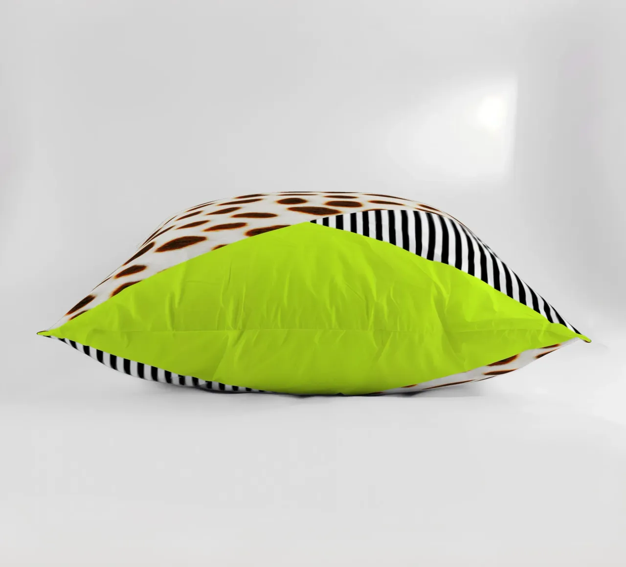 Cheetah Stripe  Neon cuscino da Vasare Nar