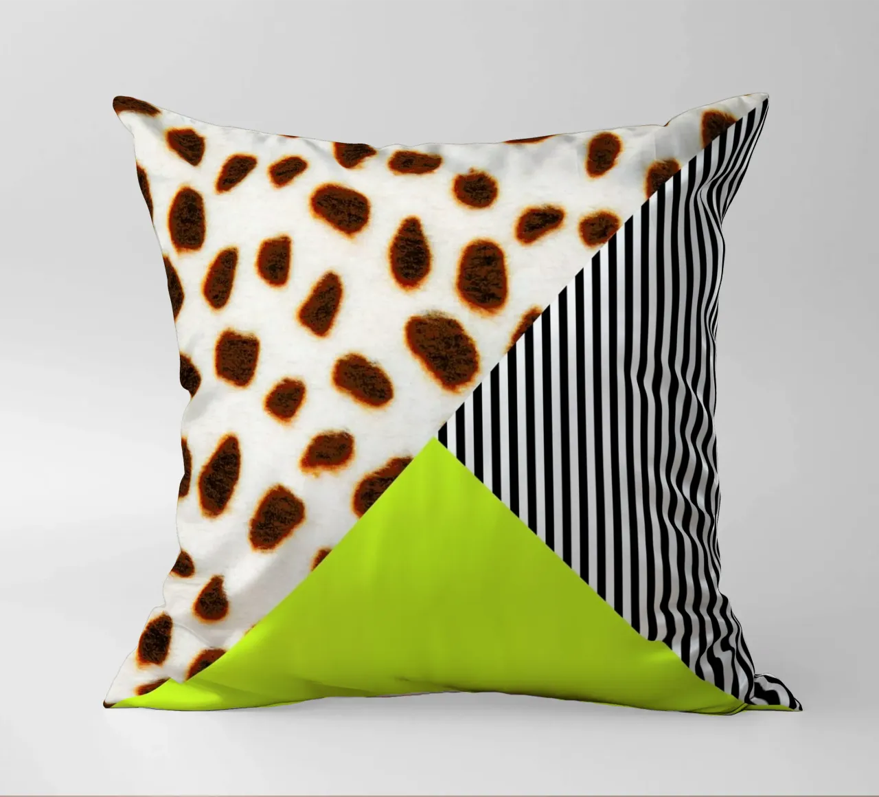 Cheetah Stripe  Neon cuscino da Vasare Nar