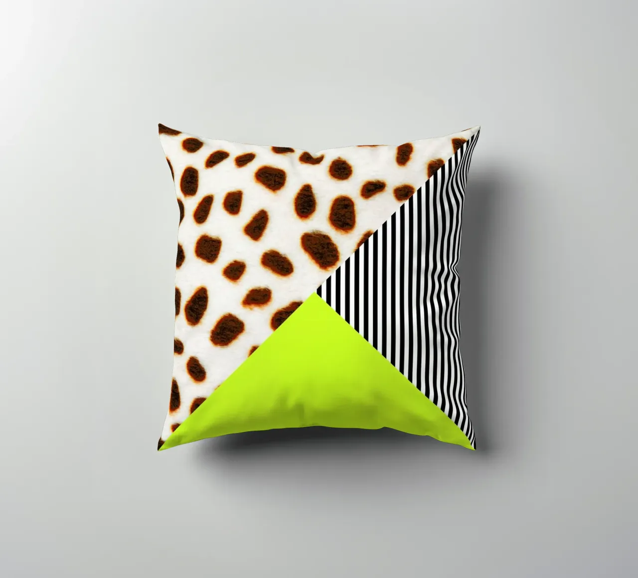 Cheetah Stripe  Neon cuscino da Vasare Nar