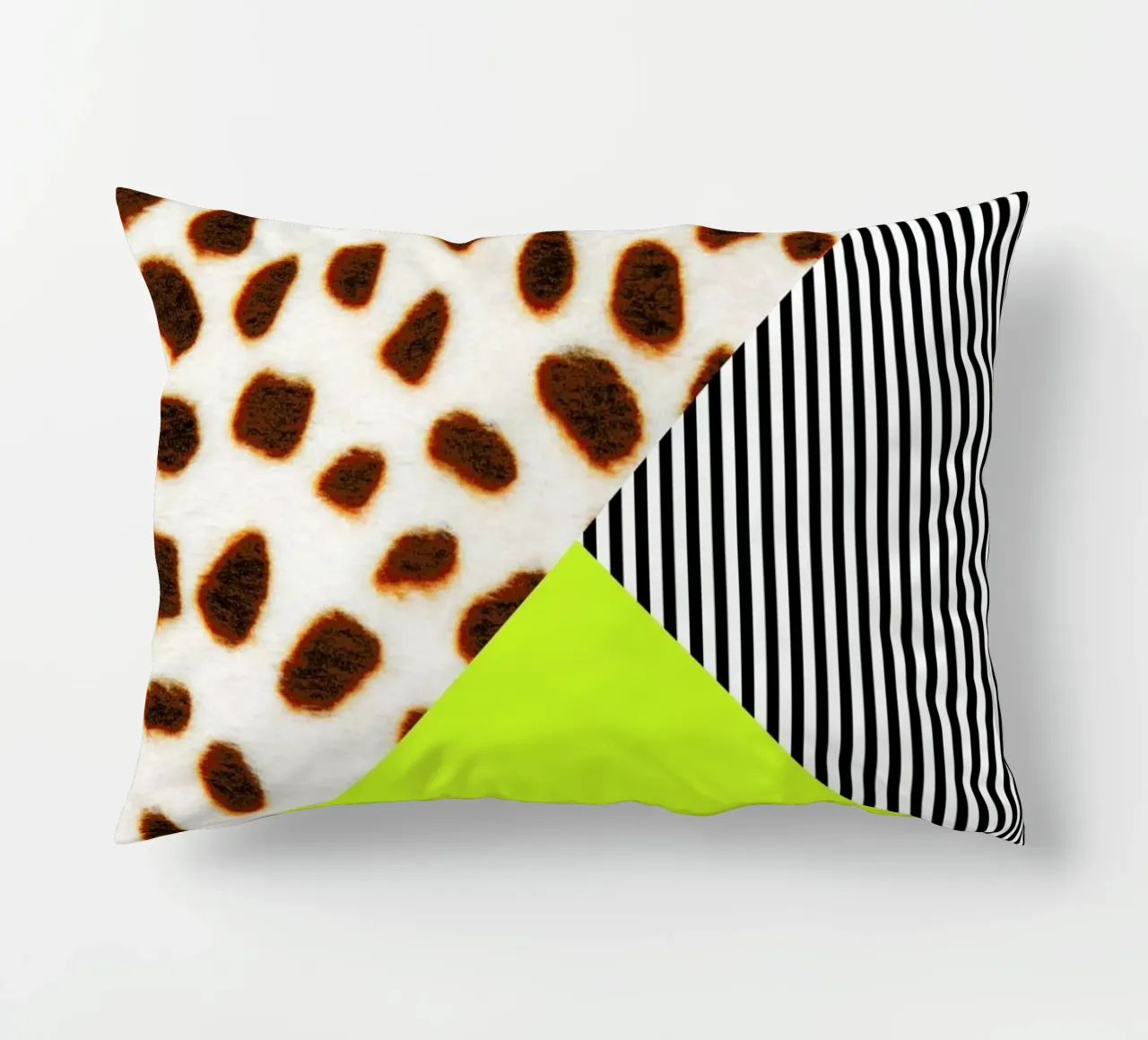 Cheetah Stripe  Neon cuscino da Vasare Nar
