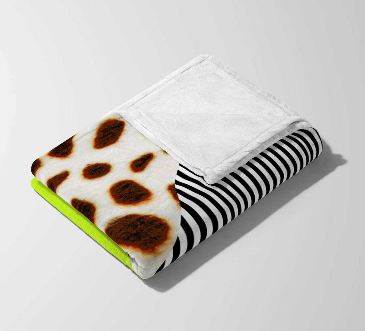 Cheetah Stripe  Neon coperta in pile da Vasare Nar