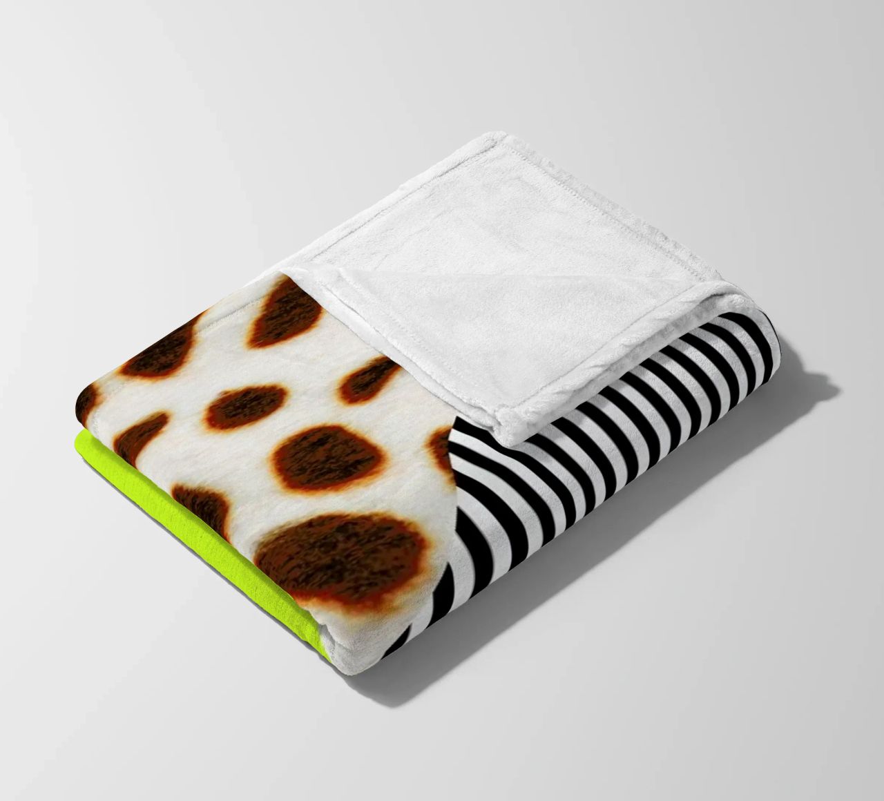 Cheetah Stripe  Neon coperta in pile da Vasare Nar