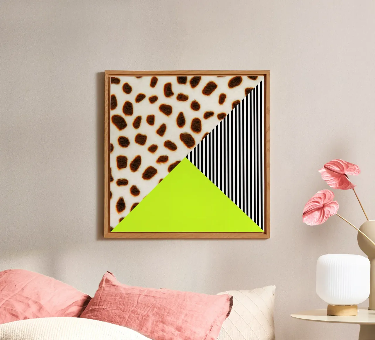 Cheetah Stripe Neon forex plate by Vasare Nar