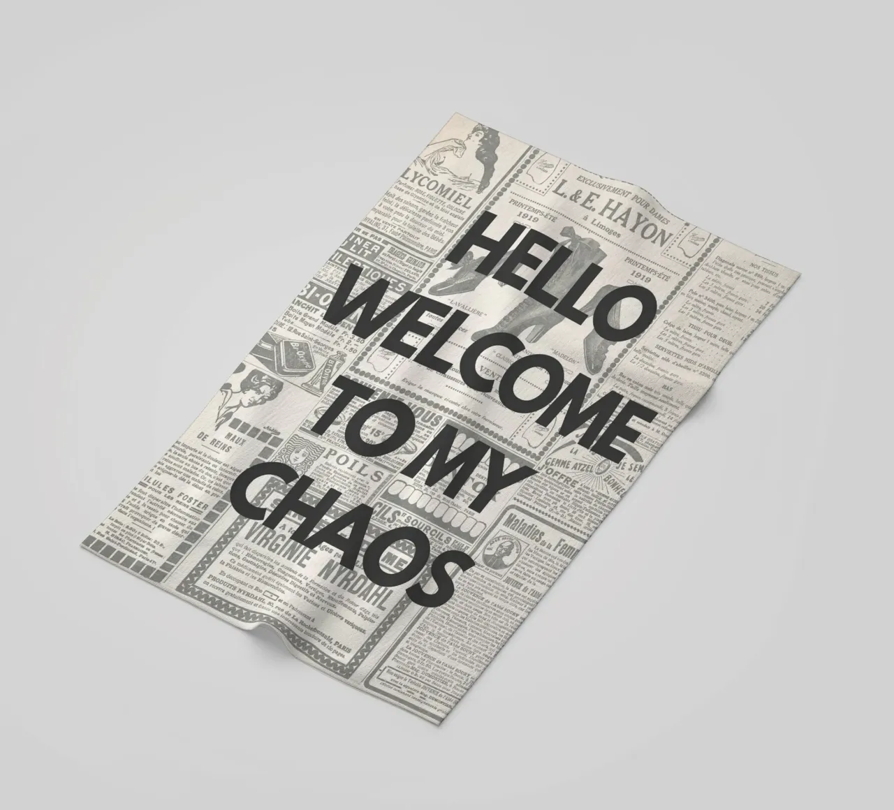 Hello Welcome to my Chaos telo mare da NORDLICHT DESIGNS