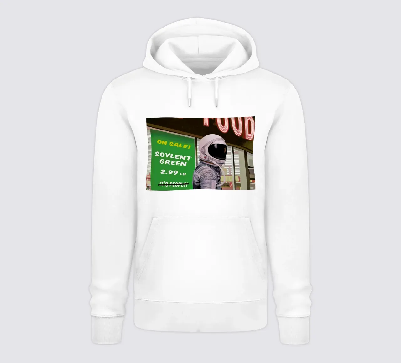 Soylent Green felpa con cappuccio da Scott Listfield