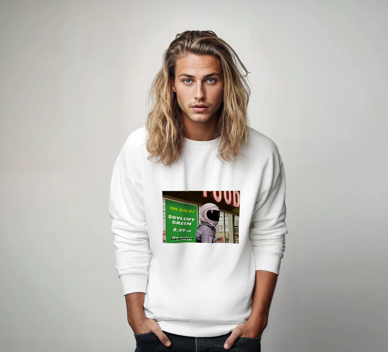 Soylent Green sweatshirt van Scott Listfield