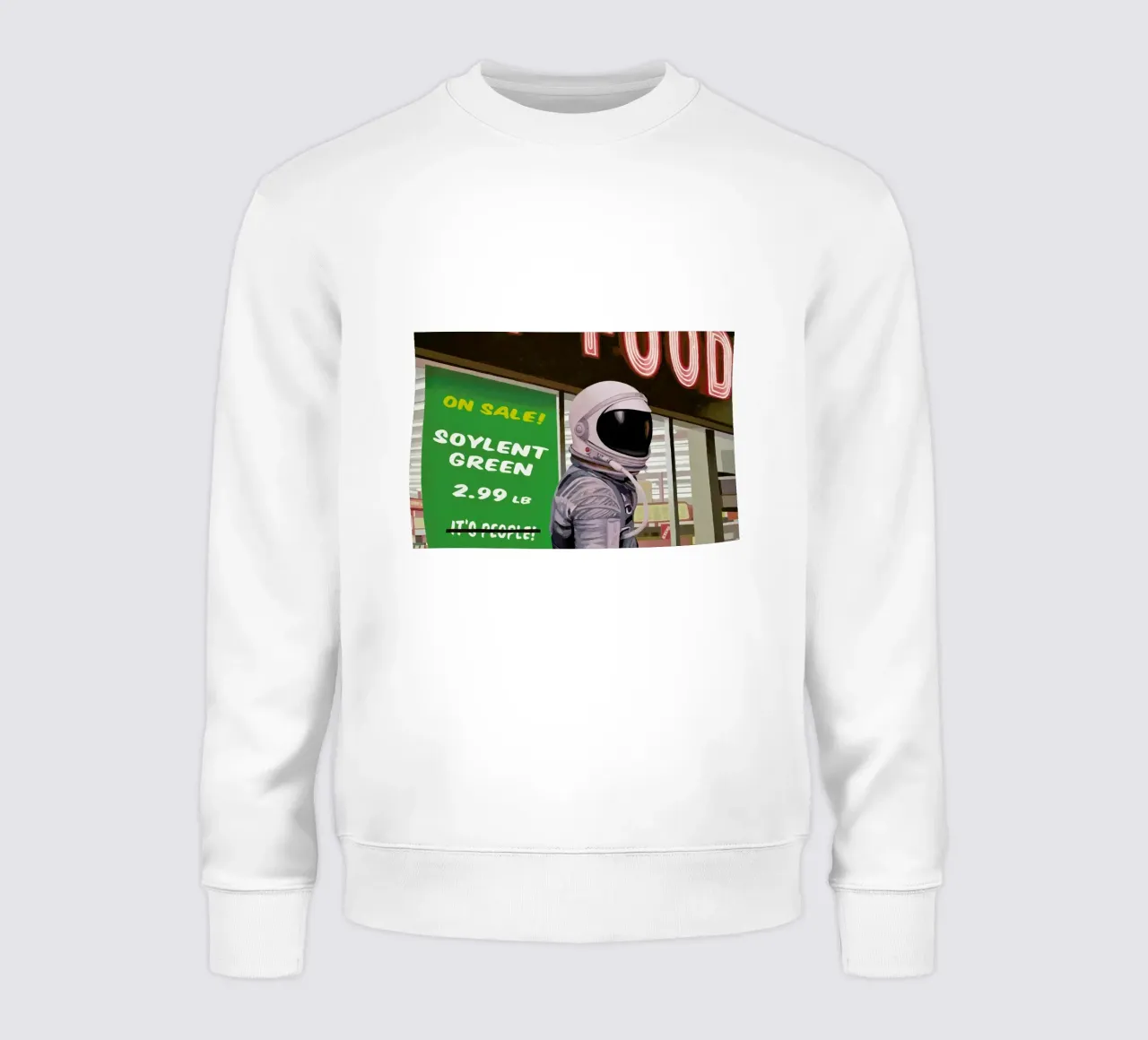 Soylent Green sweatshirt van Scott Listfield