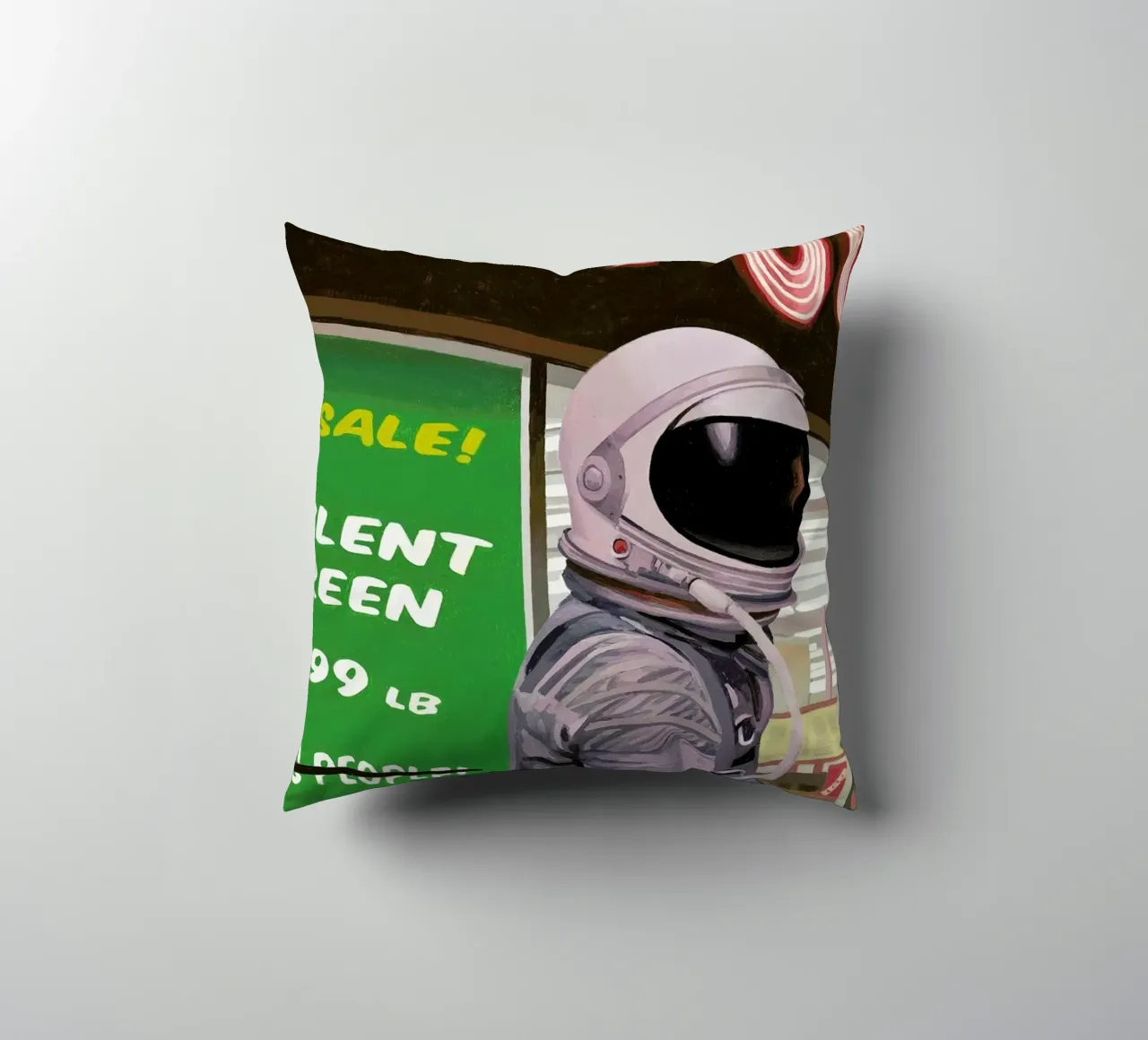 Soylent Green cuscino da Scott Listfield