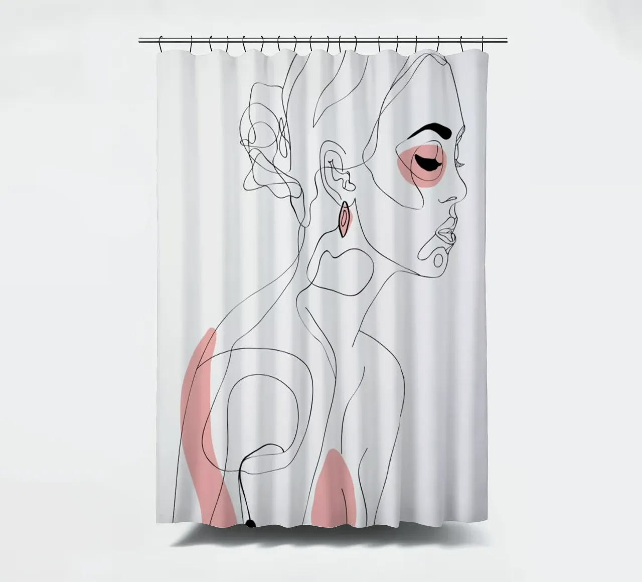 One Line Girl Part 1 tenda da doccia da Nettsch