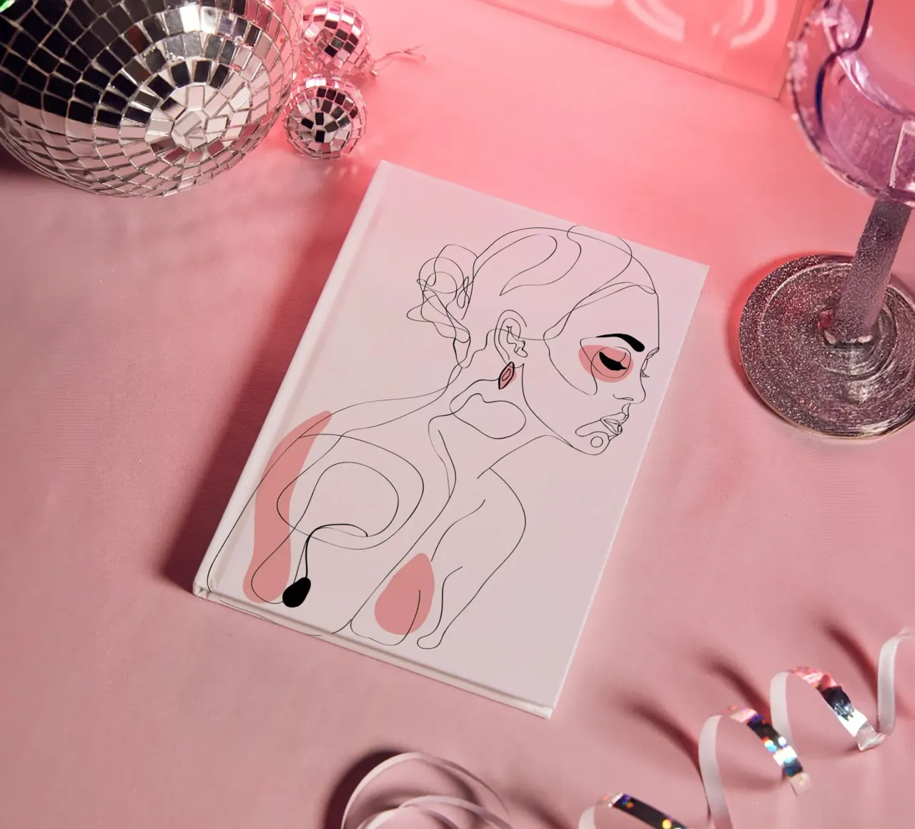 One Line Girl Part 1 notebook by Nettsch