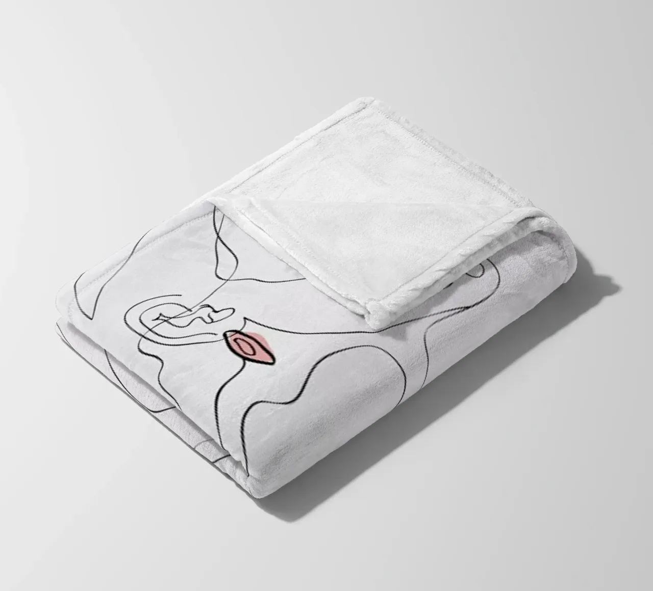One Line Girl Part 1 coperta in pile da Nettsch