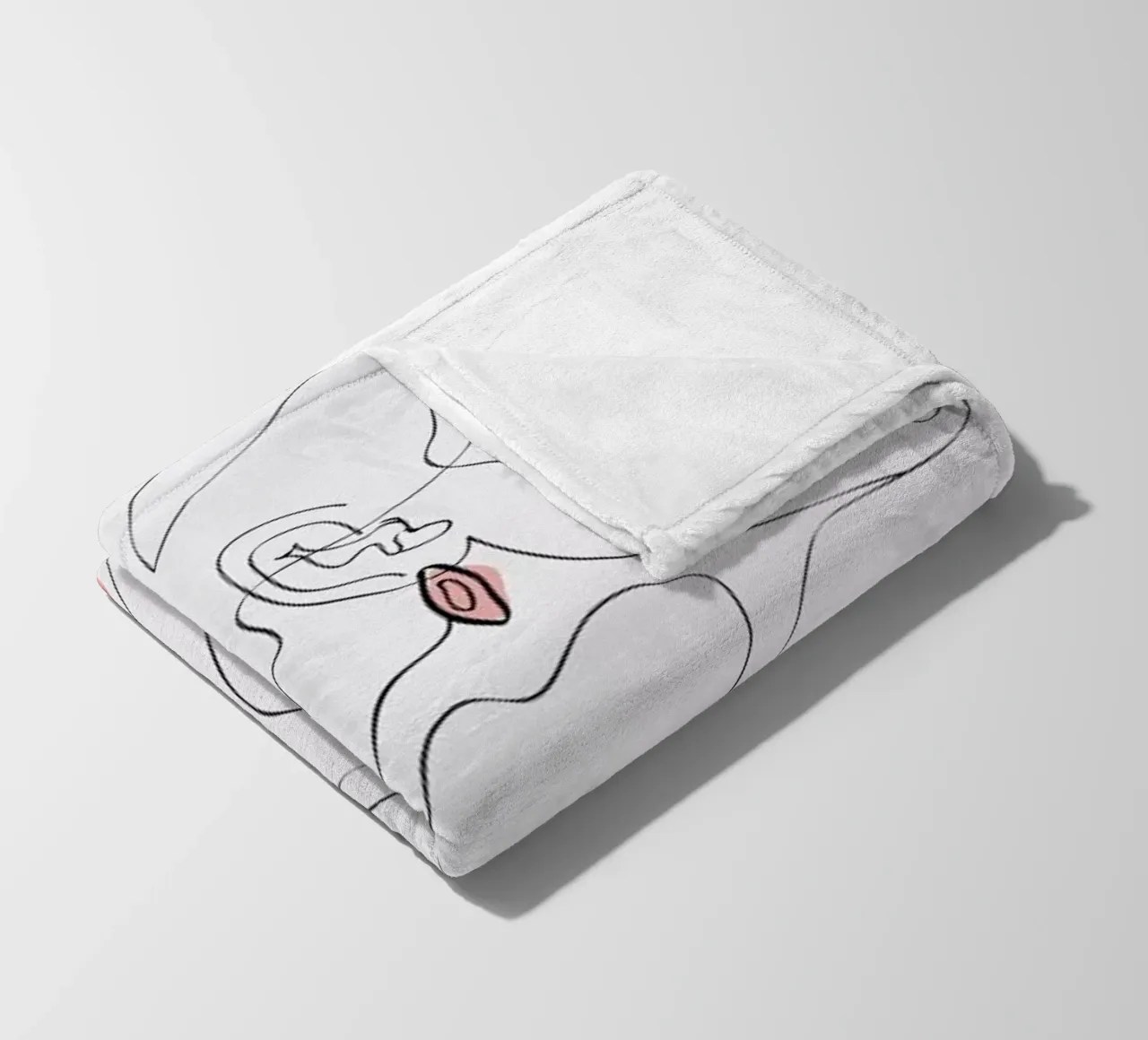 One Line Girl Part 1 coperta in pile da Nettsch