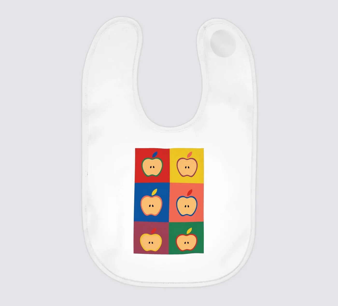 Apples bavaglino da The Poster Kid
