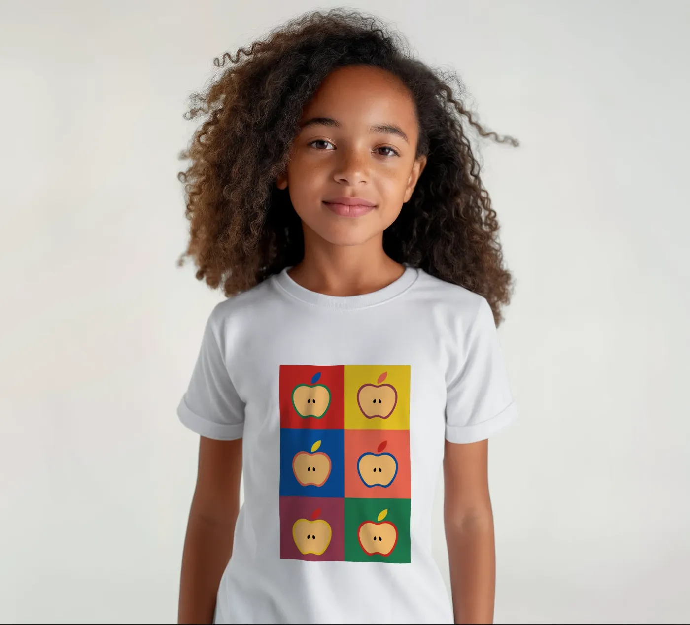 Apples t-shirt bambini da The Poster Kid