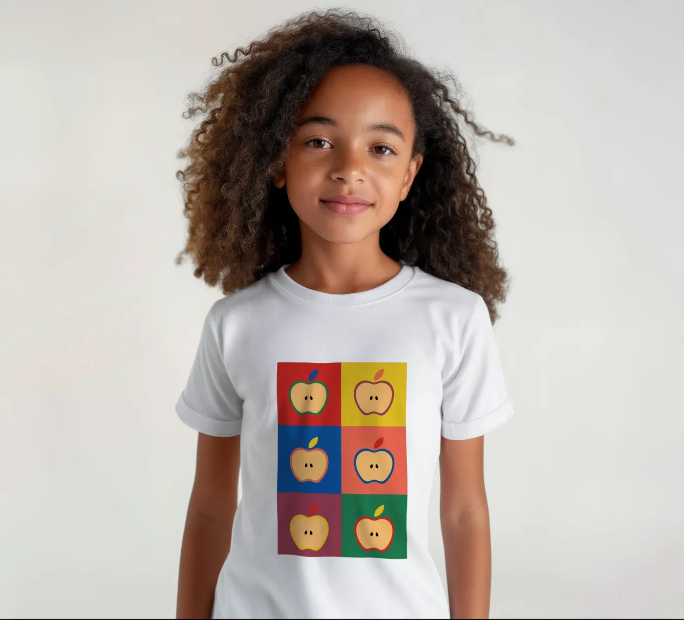 Apples t-shirt bambini da The Poster Kid