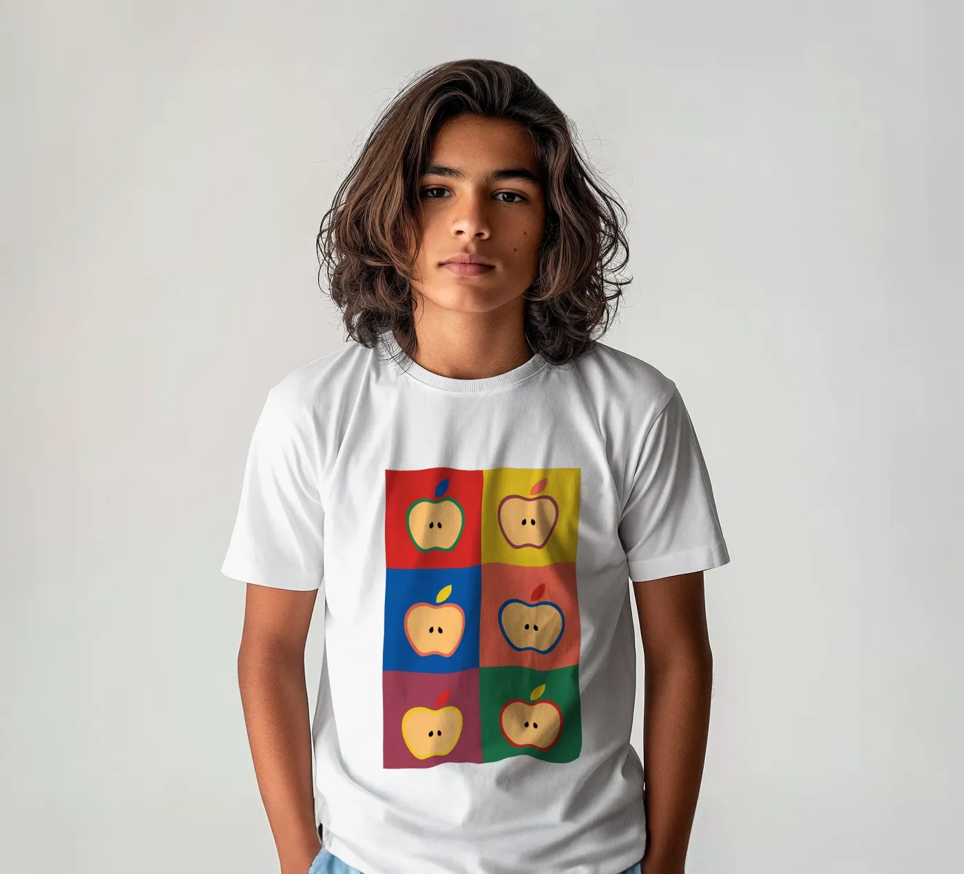 Apples t-shirt bambini da The Poster Kid