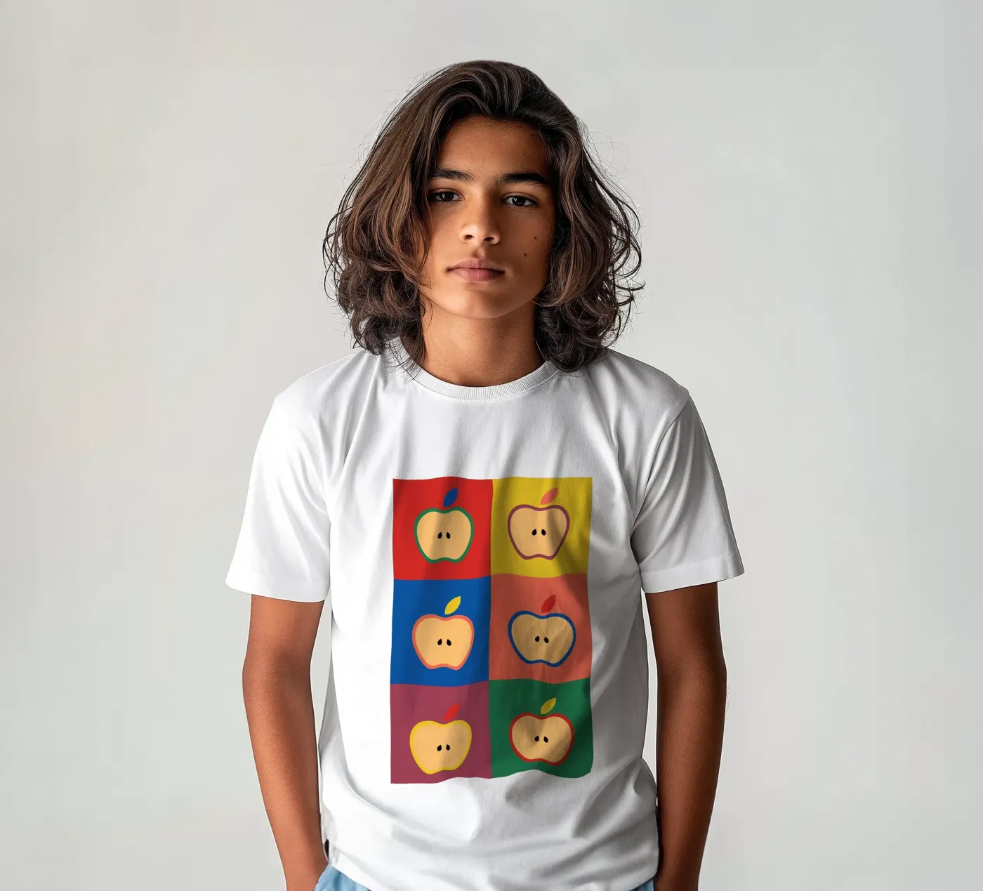 Apples t-shirt bambini da The Poster Kid