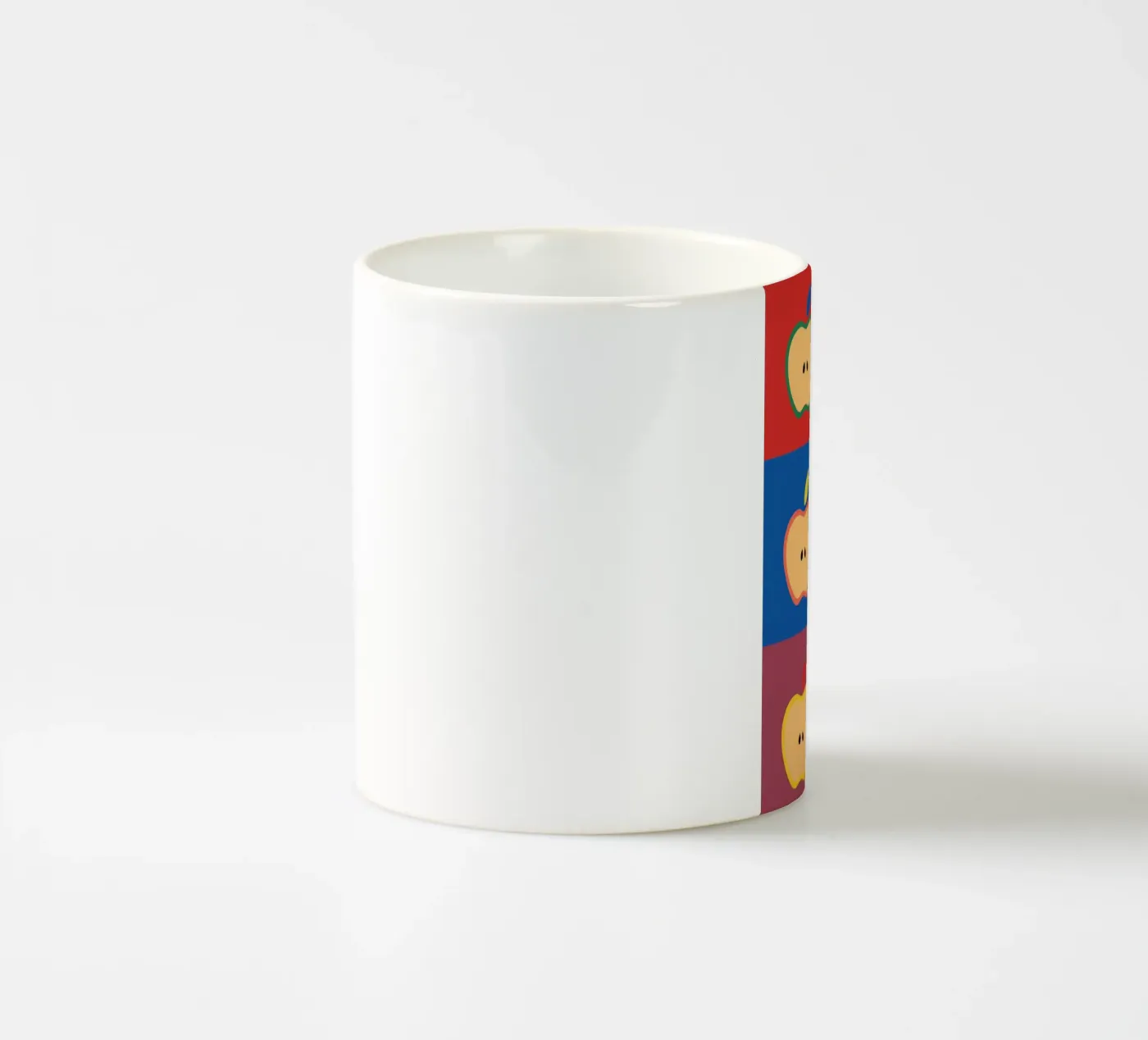 Apples ceramic mug by The Poster Kid