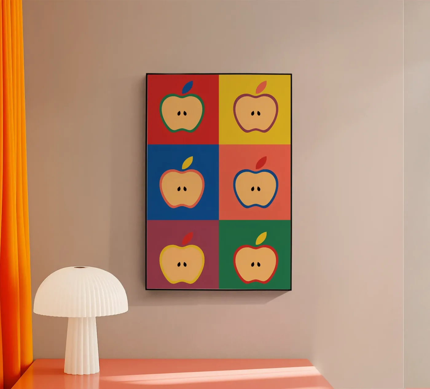Apples Acryl-Glas von The Poster Kid