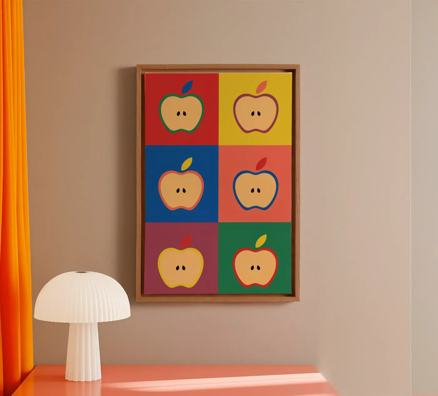 Apples tela da The Poster Kid