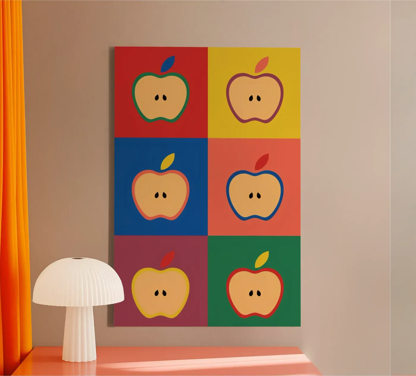 Apples tela da The Poster Kid