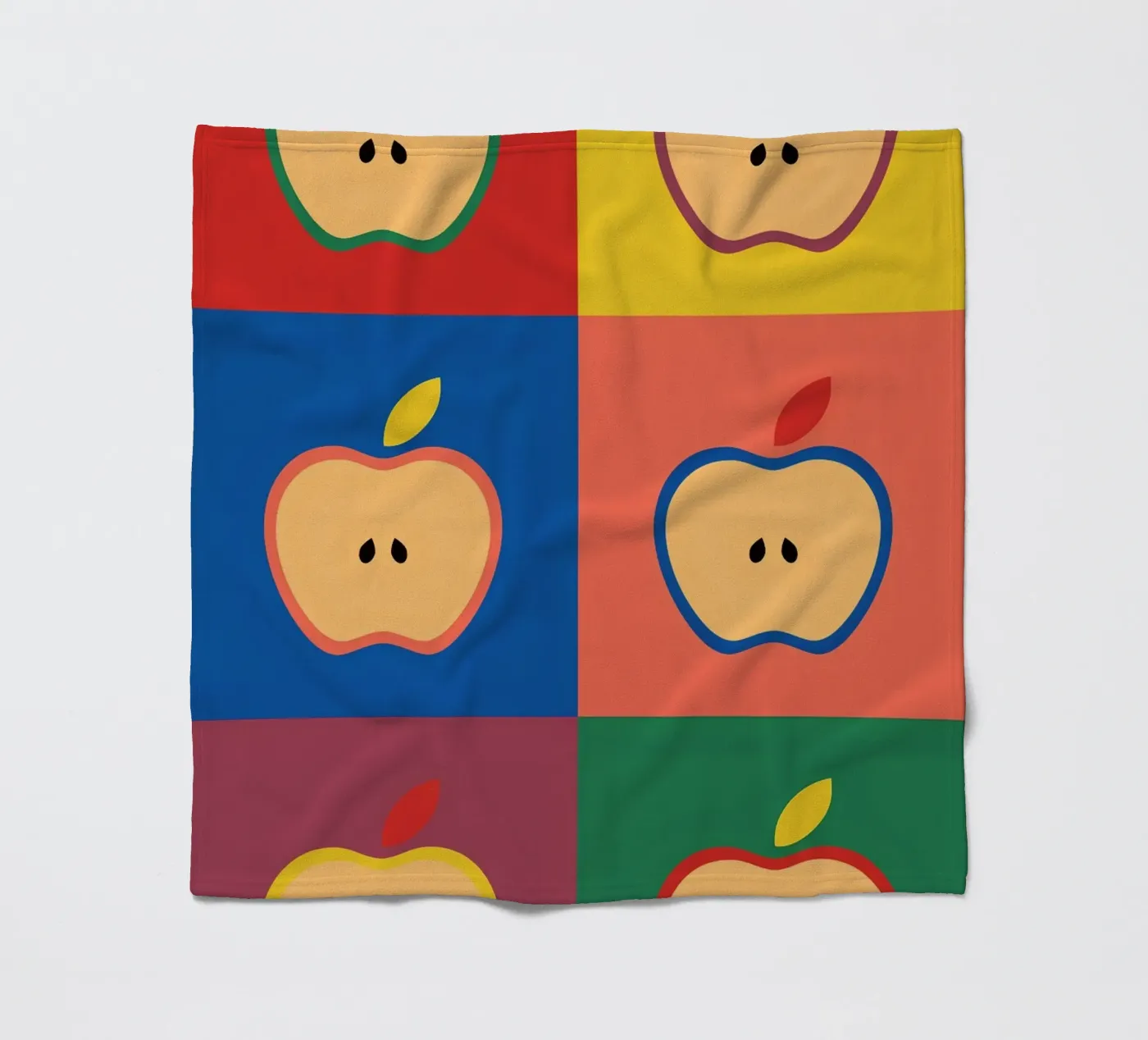 Apples Fleecedecke von The Poster Kid