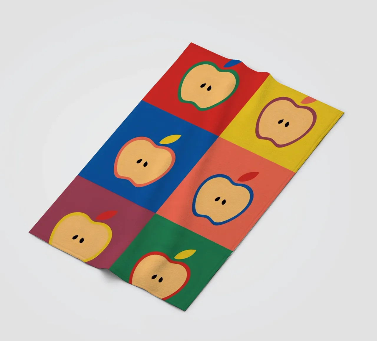 Apples coperta in pile da The Poster Kid