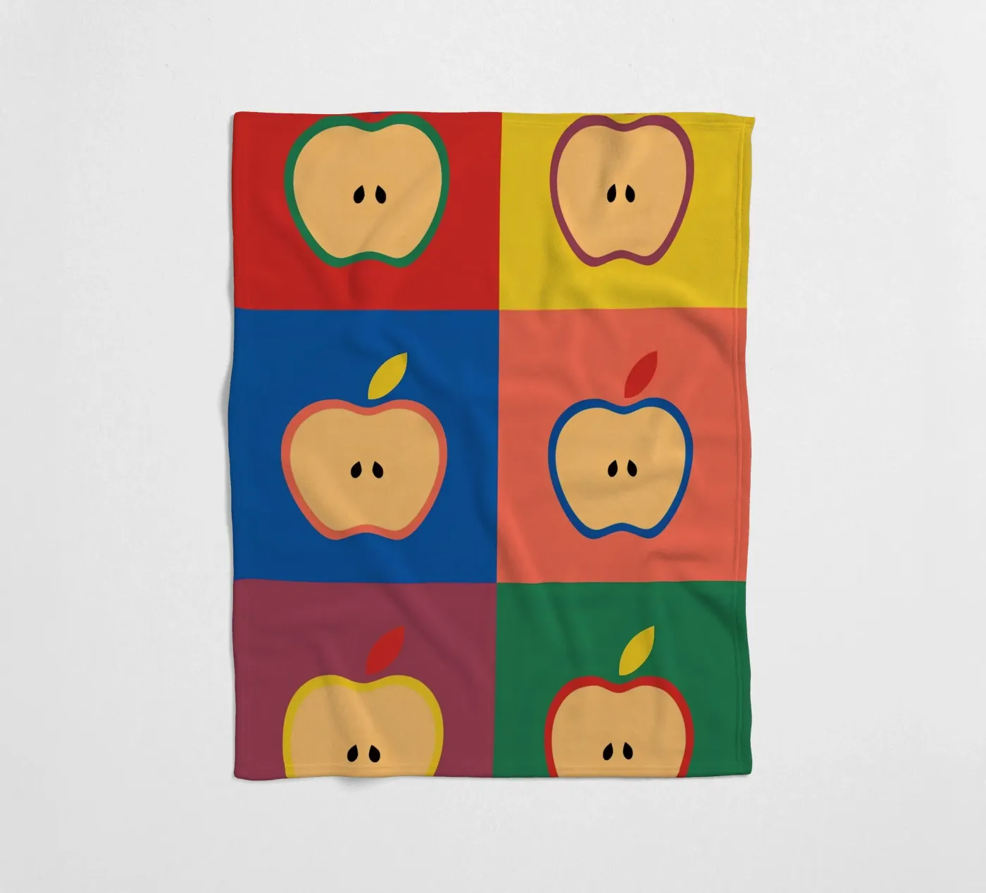Apples Fleecedecke von The Poster Kid