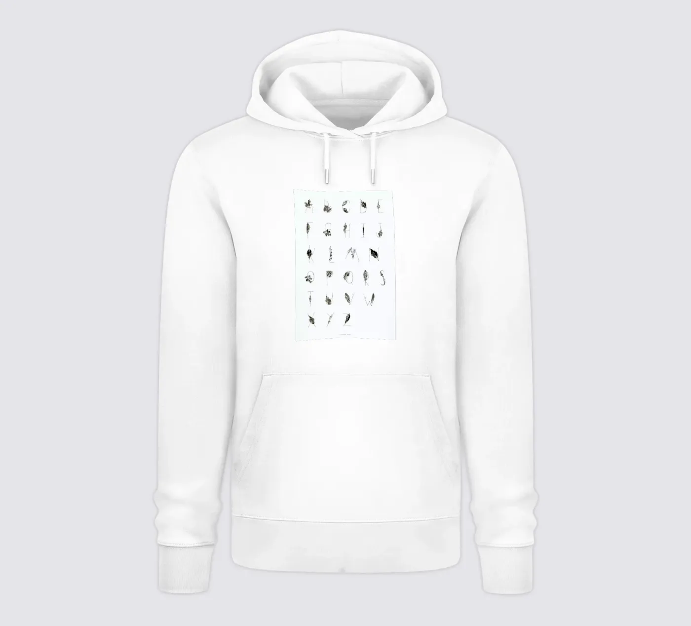 ABC hoodie by Marina Guiu Almenara