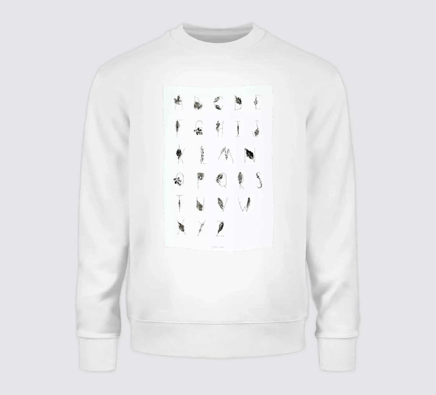 ABC sweatshirt van Marina Guiu