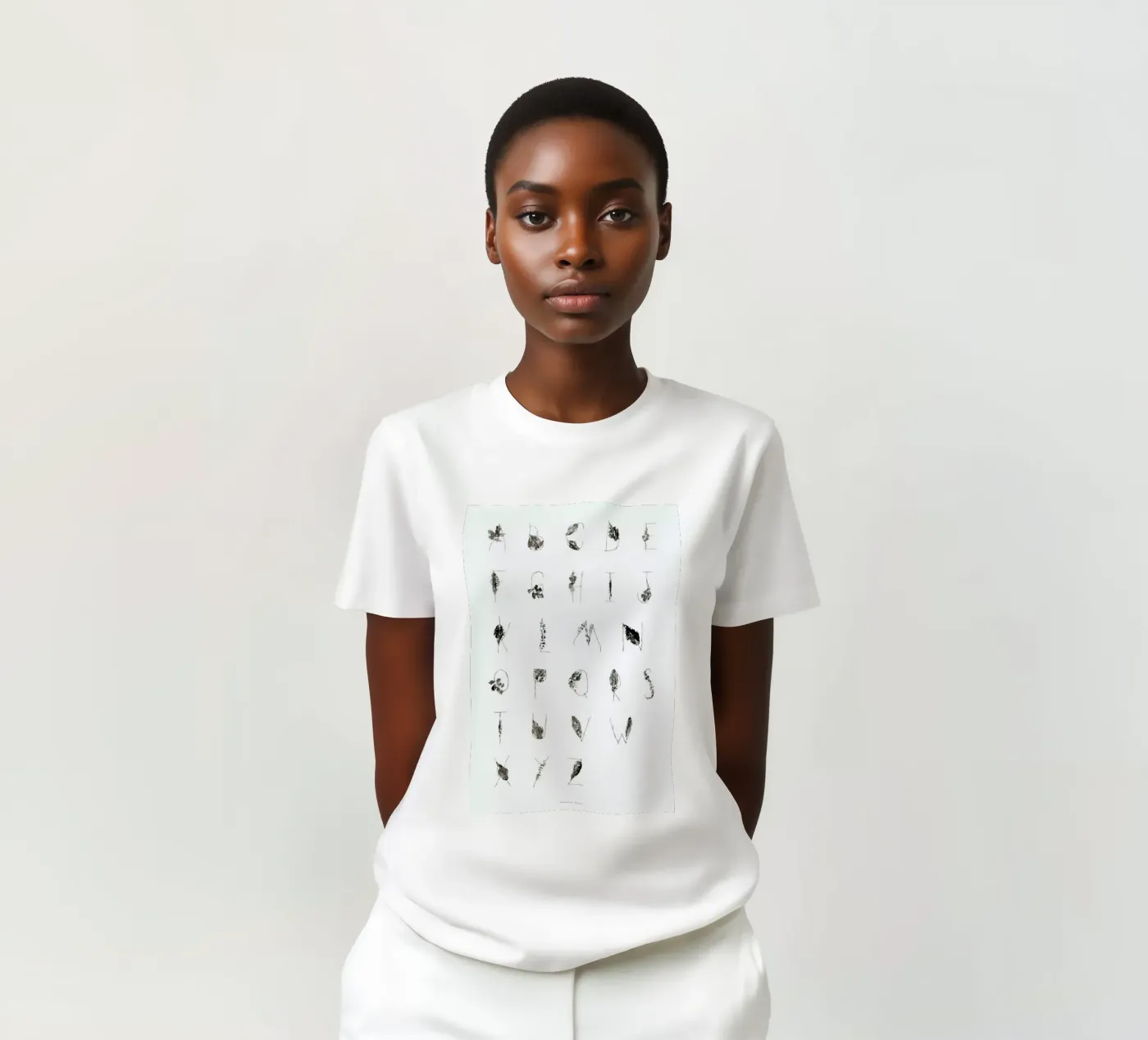 ABC t-shirt da Marina Guiu