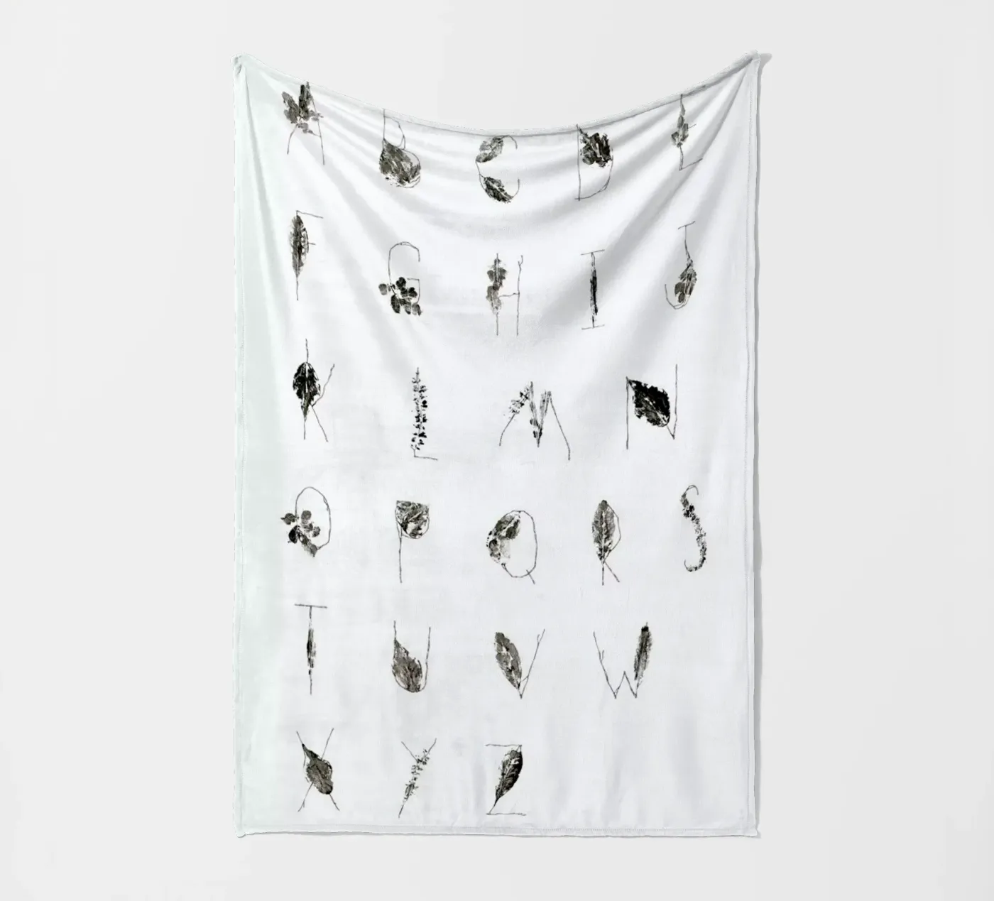 ABC Fleecedecke von Marina Guiu