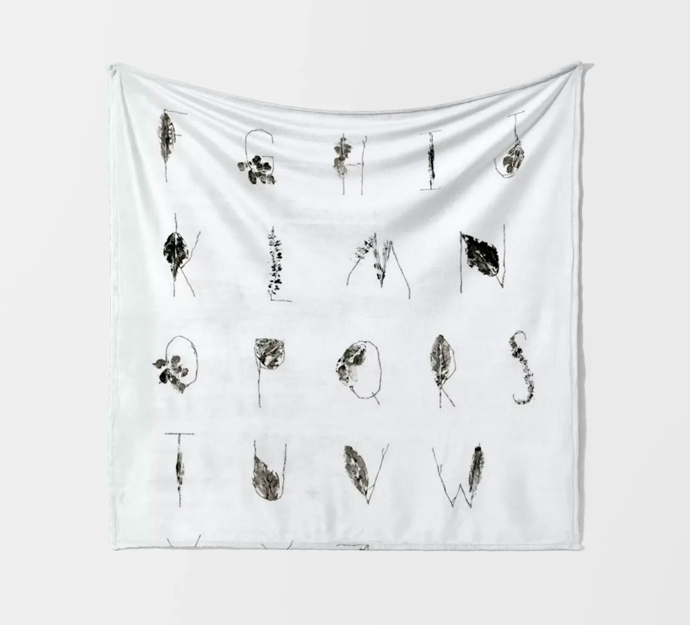 ABC Fleecedecke von Marina Guiu