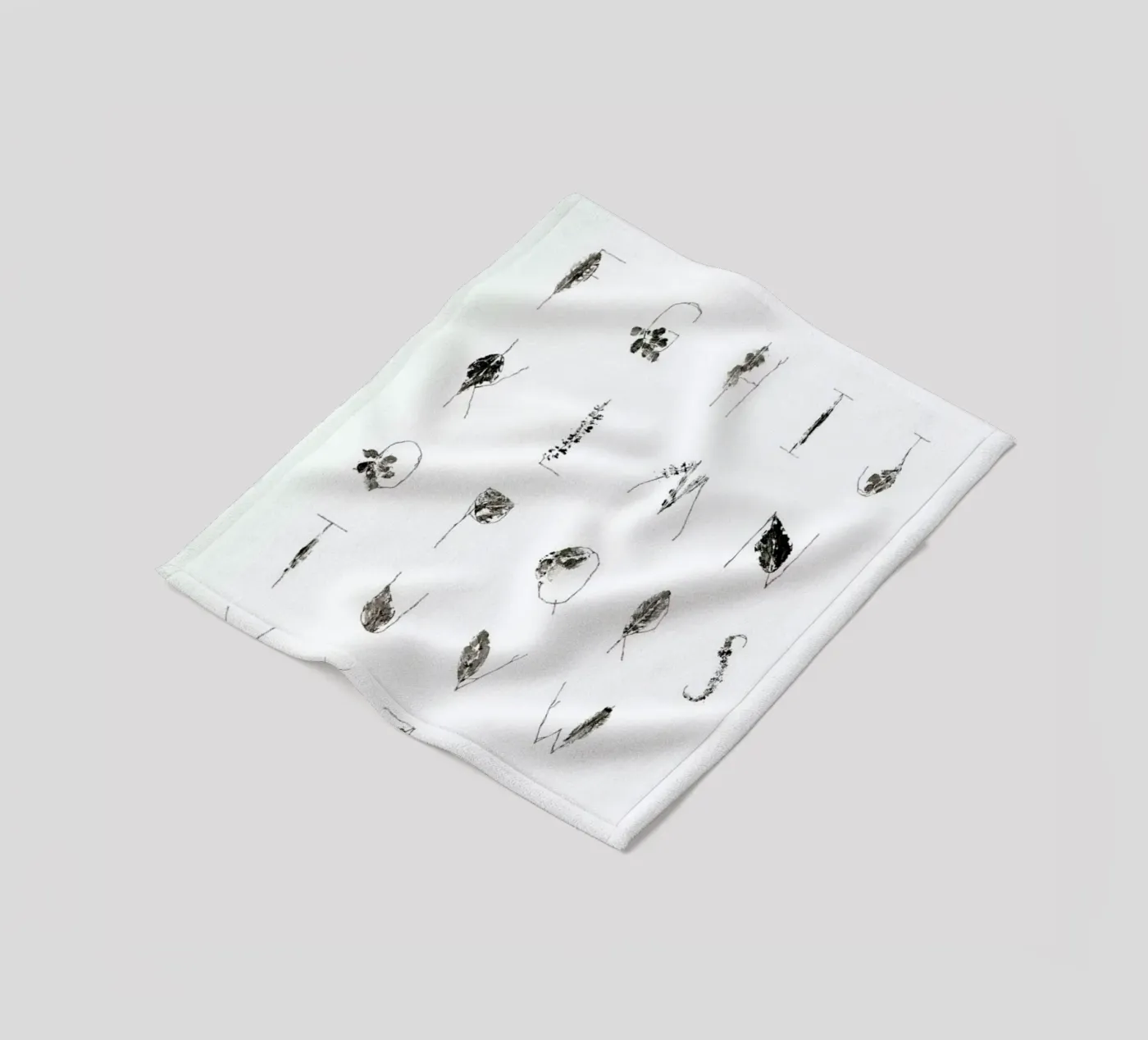 ABC plaid polaire de Marina Guiu