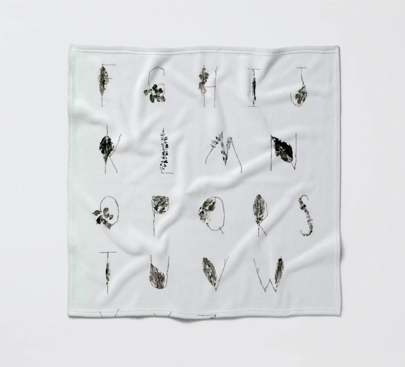 ABC Fleecedecke von Marina Guiu