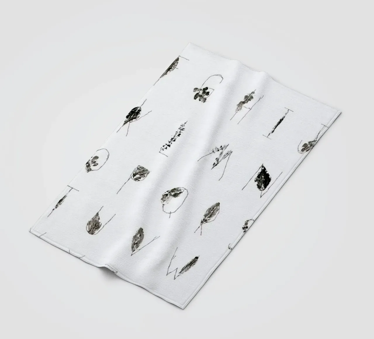 ABC Fleecedecke von Marina Guiu