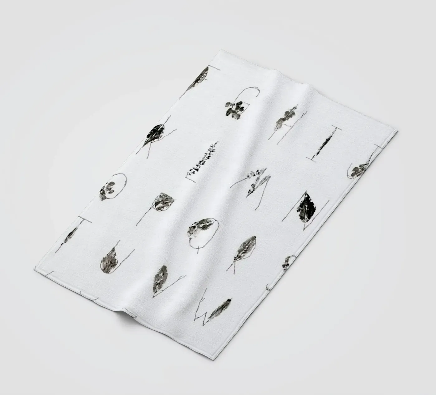 ABC Fleecedecke von Marina Guiu