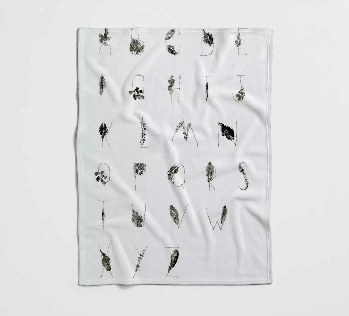 ABC Fleecedecke von Marina Guiu