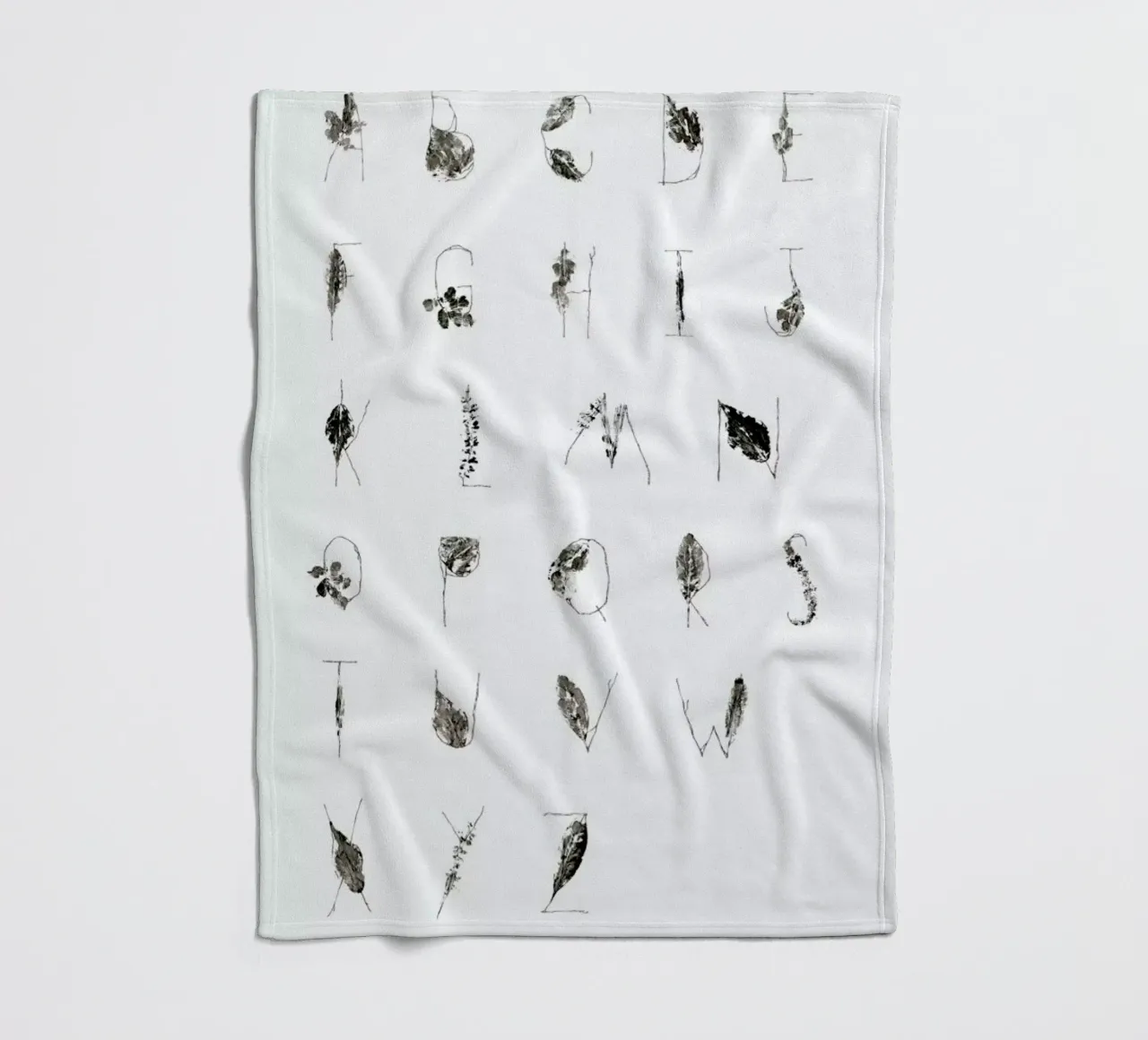 ABC Fleecedecke von Marina Guiu